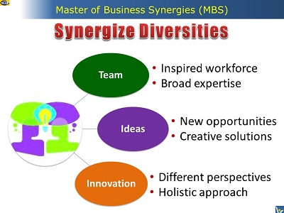 Synergize Diversities - Master of Business Synergies (MBS)
