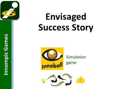 Startup Simulation Game INNOBALL - envisaged success story