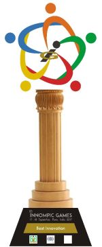 Innompics Award Tropjy, 1st Innompic Games, India, design
