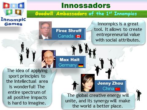 Innompics Innossadors - Goodwill Ambassodrs messages - Elena Ermachkova, Vitaly Geyman, Shivaram Malavalli