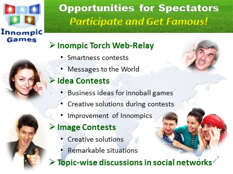 Innompics - Innompic Web Games - Participatioon Opportunities for Active Spectators, Actators