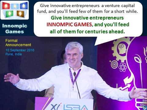 Vadim Kotelnikov: Give innovative entrepreneurs INNOMPIC GAMES, and you'll feed all of them for centuries ahead.