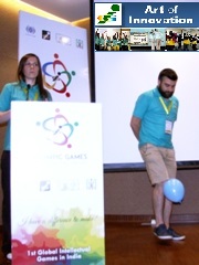 KoRe 10 Innovative Thinking Tools: BALLOON, 1st Innompic Games, Maga, Ksenia Kotelnikova, Russia team