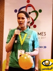Ksenia Kotelnikova, 1st Innompic Games, balloon, presenting an idea, most brilliant ideas