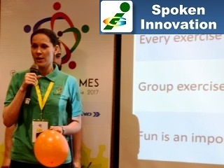 Ksenia Kotelnikova Most Brillinat Ideas award winner 1st Innompic Games INNOMPUS weighted guiding principles