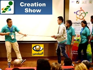 Innovation Game INNOBAL Fun Joy 10 KITT Innompic Games intermational team