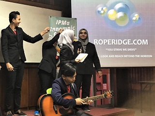 Hanna Kamal Malaysia college student team university innompic games IPMA 2018