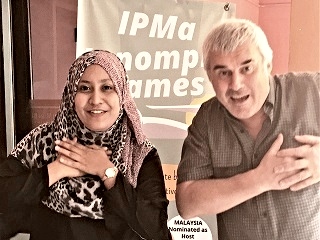 Loving Creators Vadim Kotelnikov Farah Izatti, Miss Innovation World, Malaysia Innompic Games IPMA 2108