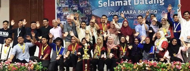 IPMA 2018 award winners university Innompic Games Malaysia Kolej Mara Vadim Kotelnikov