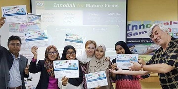 Innompic Trainees, certificates, great entrepreneur innovator, Malaysia, Othman Ismail, Vadim Kotelnikov