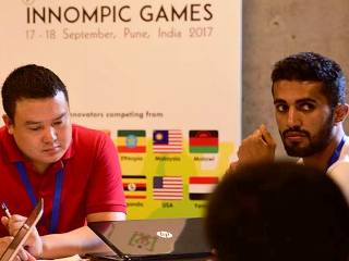 1st Innompic Games 2017 Pune India, Symbiosis International Students' Team, Tenzin Rabgay