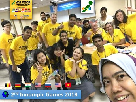 World Innompic Games 2018 UniKL Malaysia Fun Cross-cultural Unity Russia Vietnam India USA Germany Belgium