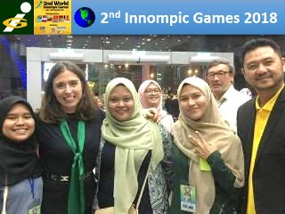 World 2nd Innompic Games 2018 UniKL Malaysia Organisers Organising Committee Jury Carolin Ballweg Martti Vallila