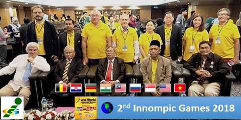 World 2nd Innompic Games 2018 Malaysia VIPs Jury Organisers Opening Ceremony inauguration