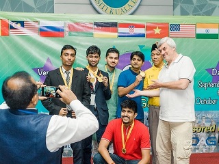 India KIET team award winner Satendra Kumar Innompic Ga2018 Malaysia Vadim Kotelnikov father of disruptive innovators