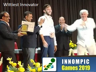 World Wittiest Innovator Atanas Dimitorv Bulgaria Innompic Games 2019