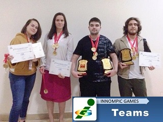 Best Russian innovators Russian Moscow team gold medals awards World Innompic Games 2019