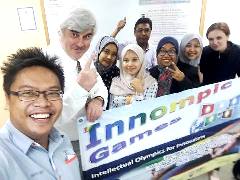 Innompic Games fun, Malaysia Innompic Training, Hafidz, Vadim Kotelnikov, Othman Ismail