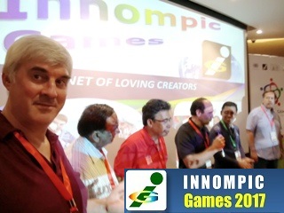 1st Innompic Games Judges Vadim Kotelnikov selfie