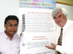 Master of Entreneurial Strategies, Innompic innovation training, Malaysia, Othman Ismail, Vadim Kotelnikov