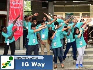 Innompics Fun: 1st Innompic Games International Team Maga hands directions