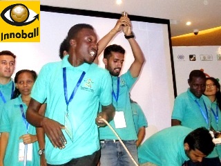 Jjunju Ibrahim, Best Actor award winner, Uganda, Africa, 1st Innompic Games, International Students Team Symbiosis