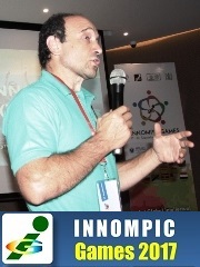 Dr. Michael Zelin, USA, Best Jury award winner, innovation guru, 1st World Innompic Games 2017, India