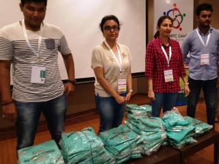 1st Innompic Games, Puja, Sonali, t-shirts