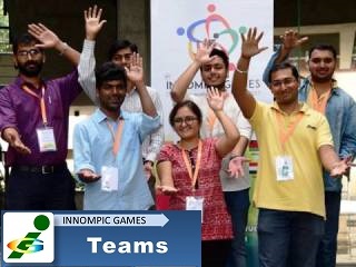 India innovation team, 1st Innompic Games 2017 Pune