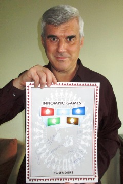 Vadim Kotelnikov, Founder of Innompic Games, plaque