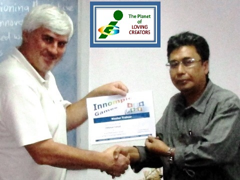 Vadim Kotelnikov Othman Ismail Innompic training master trainer certificate