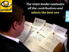 Innovation Football simulation game, quick evaluation of ideas