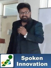 Akhand Pratap Singh, India, KIET TBI, Innompic Games, spoken innovation