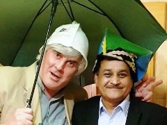 Vadim Kotelnikov funny, Rajendra Jagdale, sauna, umbrella