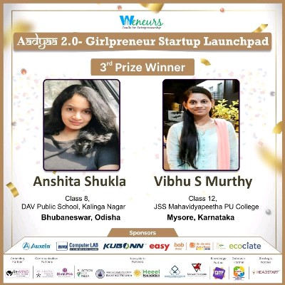 Girlpreneurs award winners Anshita Shukla India WEneurs Forum